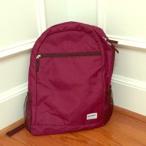 Old Navy Maroon Backpack